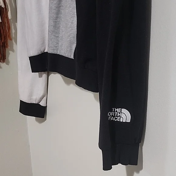 The North Face Black, Gray, and White Hoodie - Picture 3 of 4